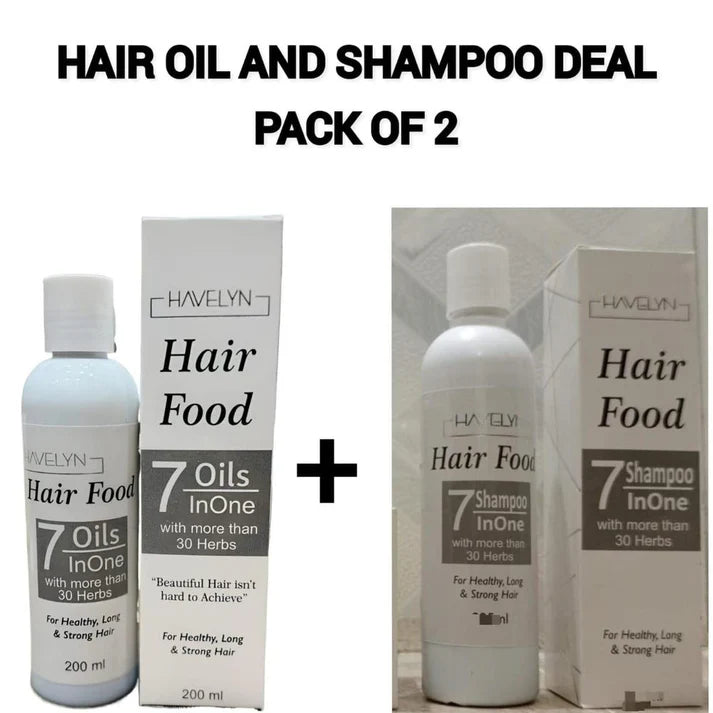 DEAL Havelyn Hair Food Oil, Shampo, Pack Of 2 (Original)