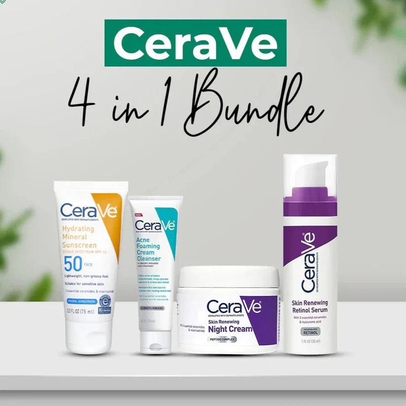 CeraVe 4-in-1 Skincare Bundle